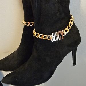 Knee high, high heels